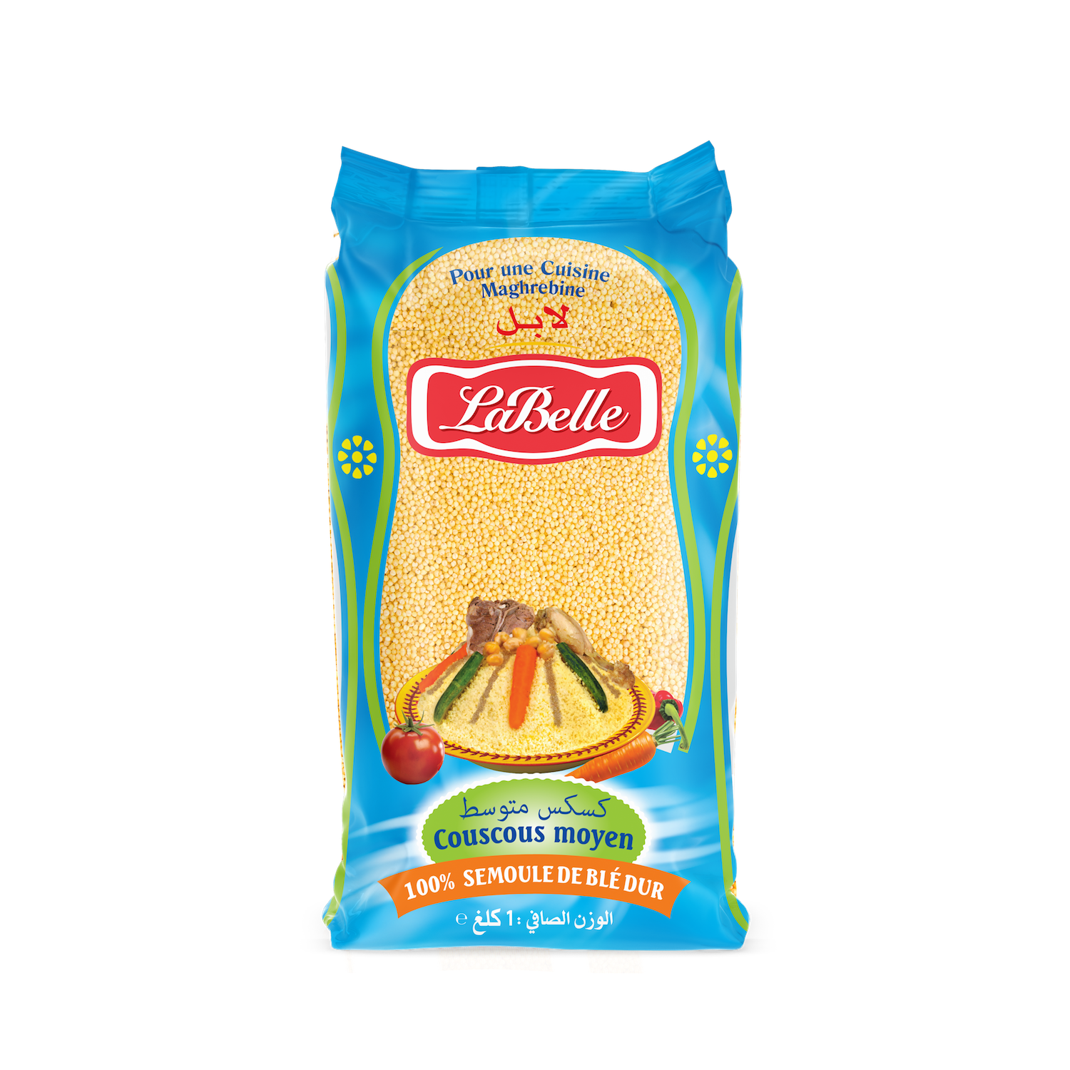 Couscous moyen LaBelle 1 Kg
