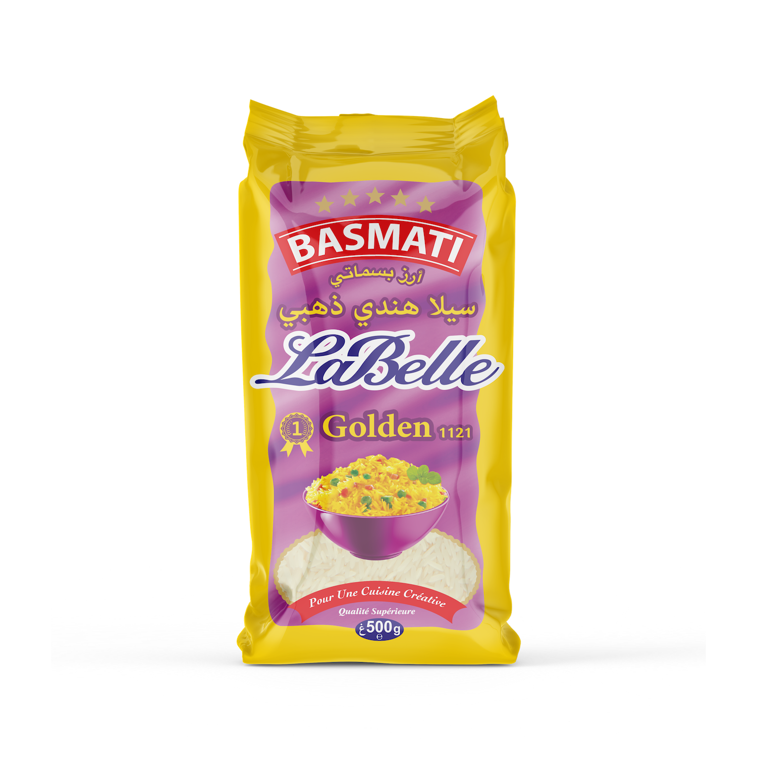 Riz Basmati Golden 1121 LaBelle 500 g