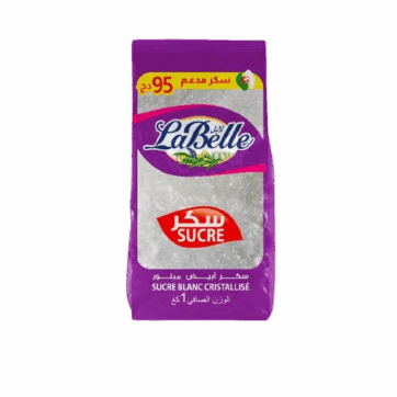 Sucre cristallisé LaBelle 1 Kg